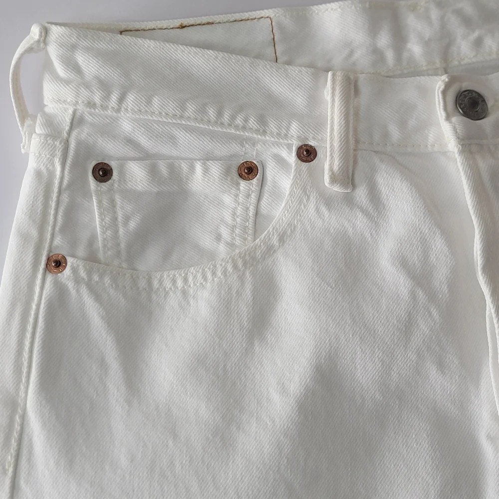 Levi's Straight Jeans in White